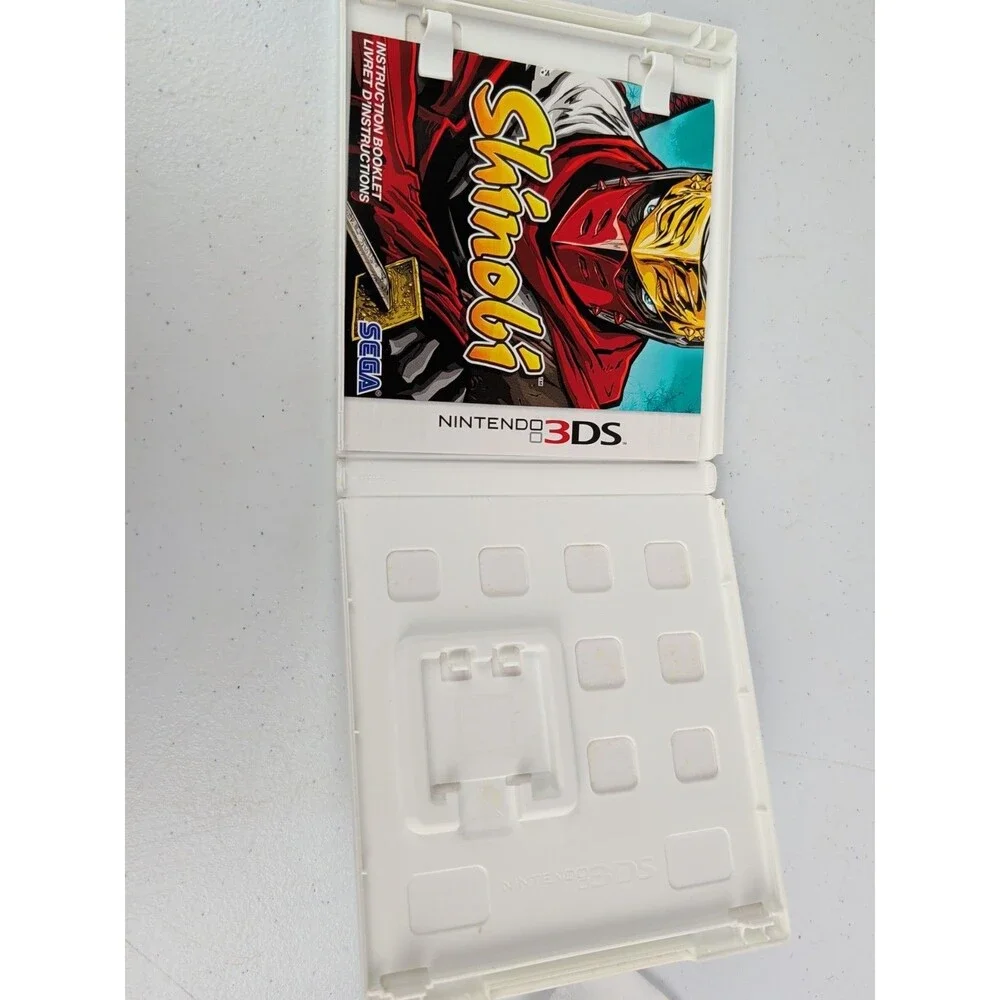 Shinobi - Nintendo 3DS (CASE & MANUAL ONLY) Authentic - No Game